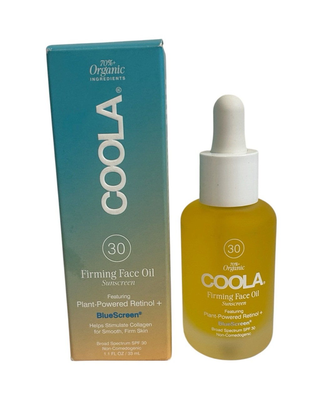 New! COOLA Firming Face Oil Sunscreen SPF 30